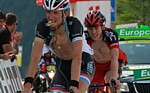 Frank Schleck pendant la sixième étape du Tour de Suisse 2011